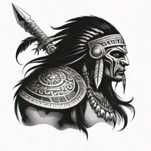 Dark Demonic Warrior Indian