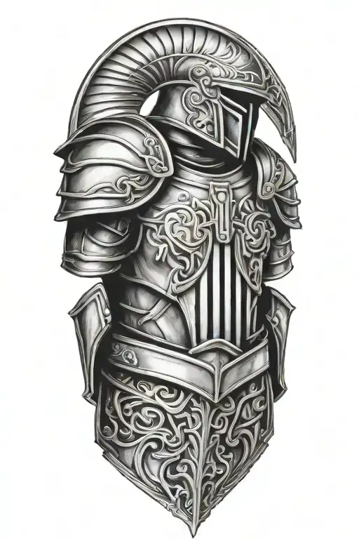 Gladiator Leather And Metal Shoulder Plate Armor