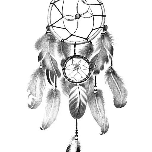 Manly Native American Dreamcatcher