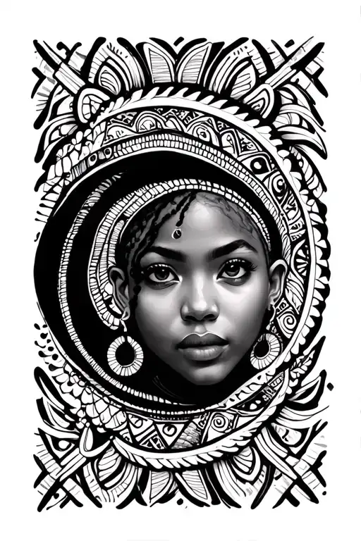 African Style Pattern