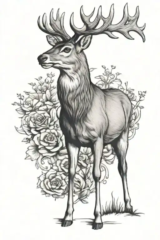 Deer Standing Proudly