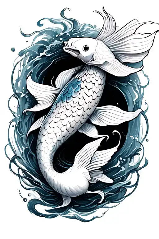 Japanese Koi Fish