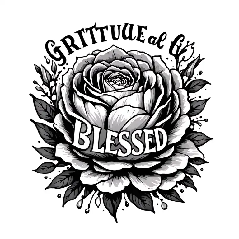 Gratitude And Blessed