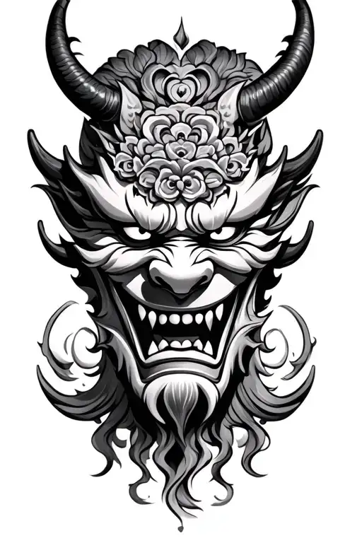 Japan Demon Mask