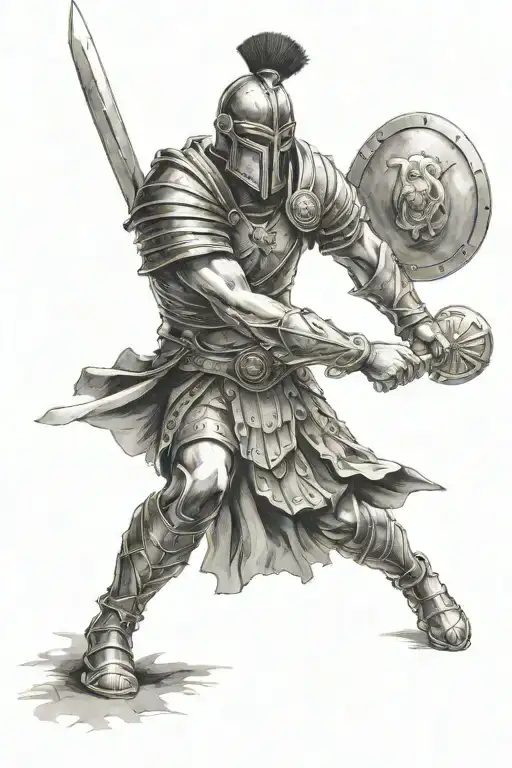 Gladiator Roman Warrior