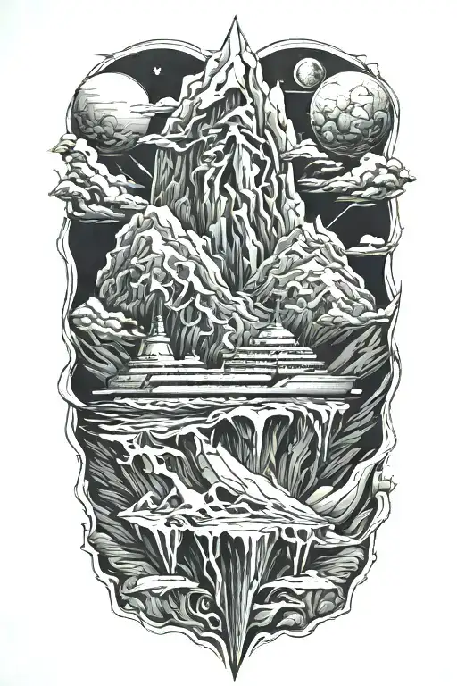 Oracs Under Iceberg Full View