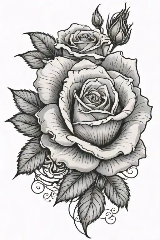 Rose With Name Written