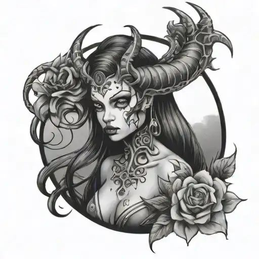 Half Girl Half Demon