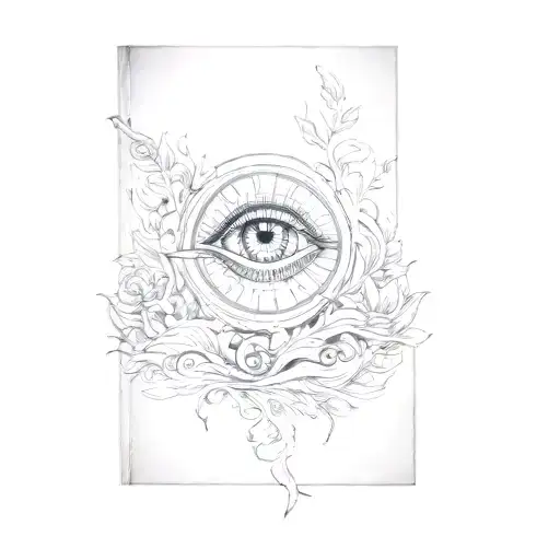 A Book With An Eye On It