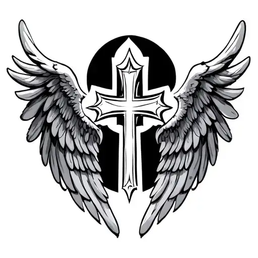 Angel Wings Cross