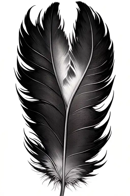 Feather With Bird