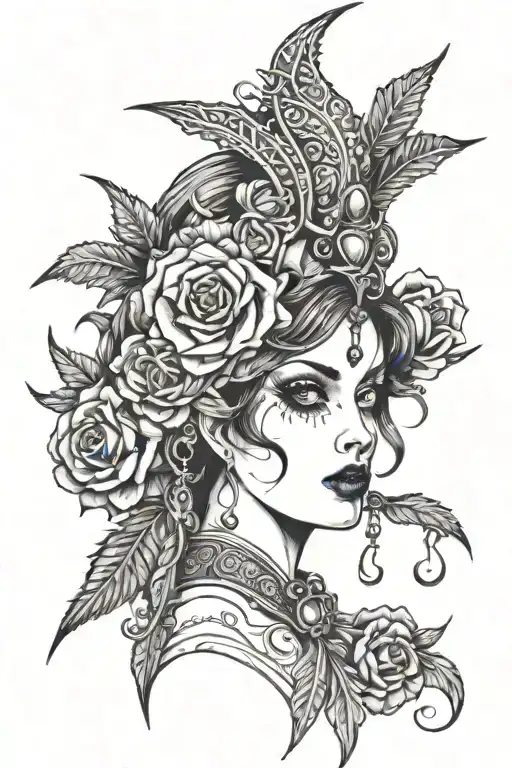 Gay Goth Girl Tarrot