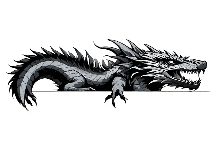 The Dragon Is Horizontal