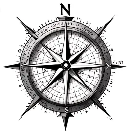 Map Compass Design