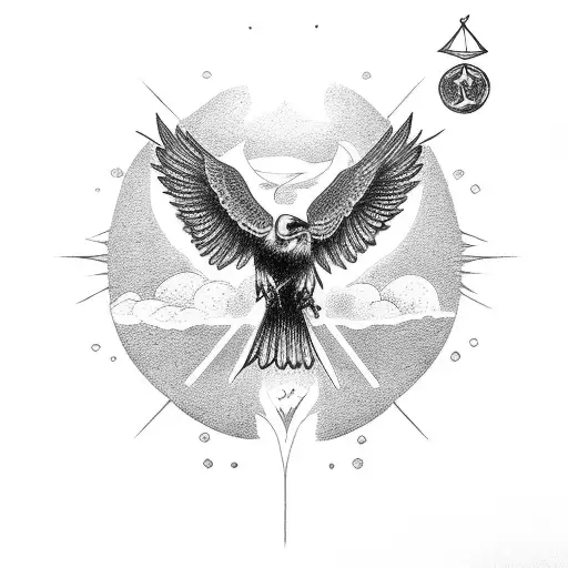 Crow Tarot Witchy Trailing