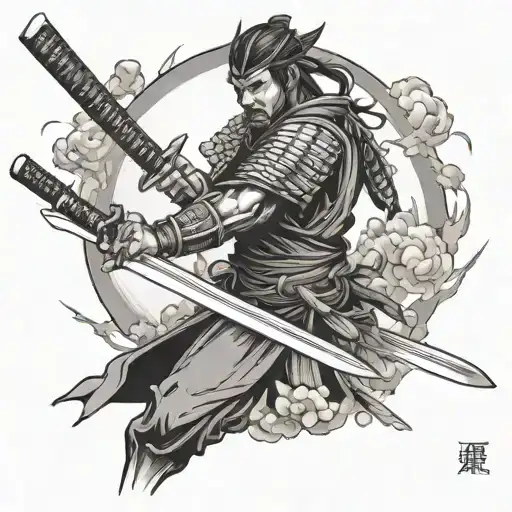 Katana Cuts A Samurai