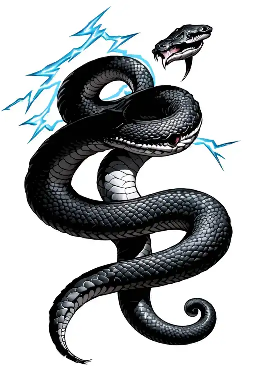 Snake Around Zeus Lightning