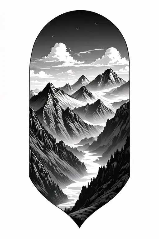 Mountains Panorama