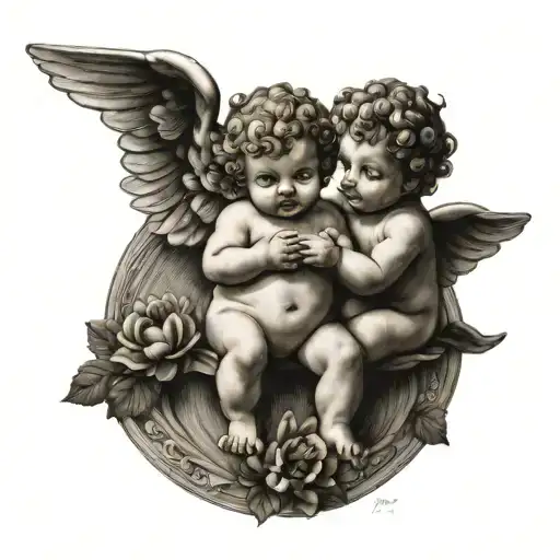 Date 1976 4 Inside The 6 Cute Cherubs