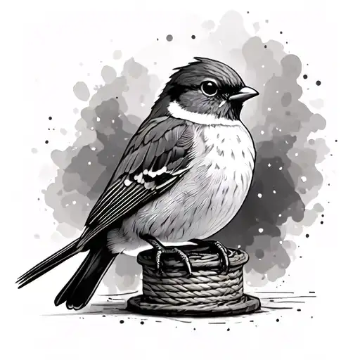 Robin Sat On A Bobbin