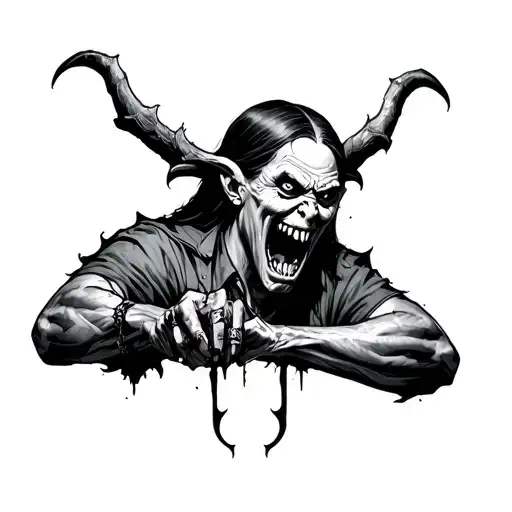 Demonic Gangster Nunn Back From The Dead Evil Killer