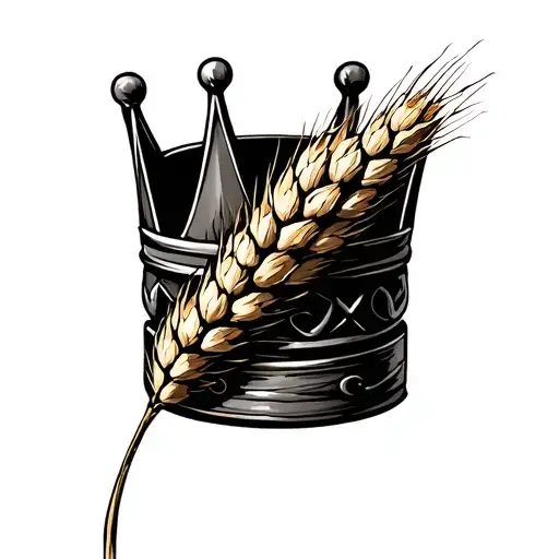 Wheat With Crown