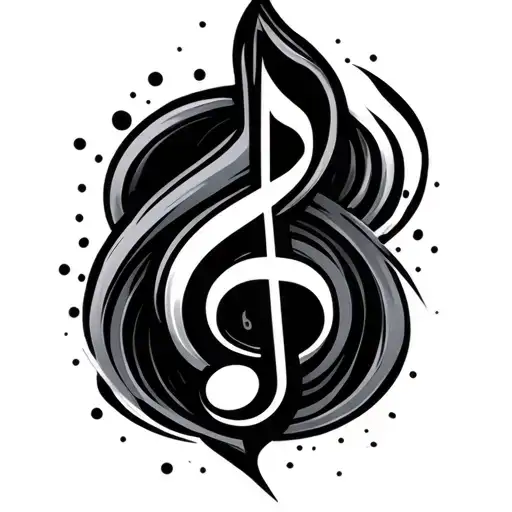 Music Note And Turbo