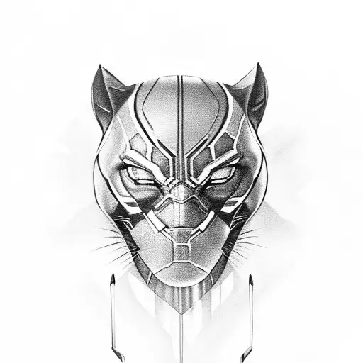 Black Panther And A Pretty Woman