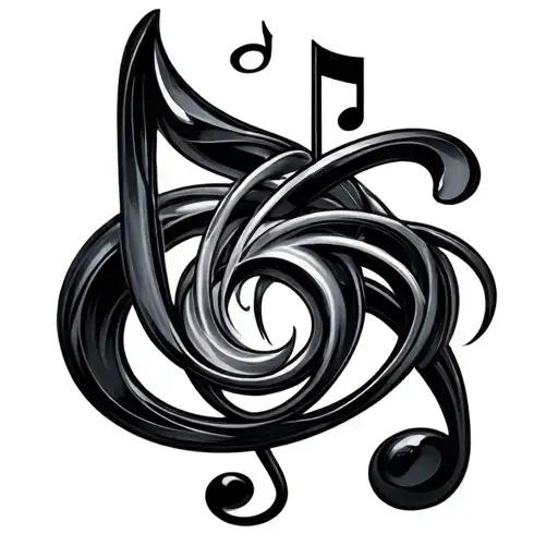 Car Turbo Morphing Into A Music Note