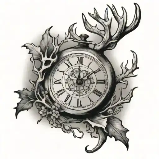 Time And Deer Antlers