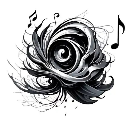 Car Turbo Morphing Into A Music Note