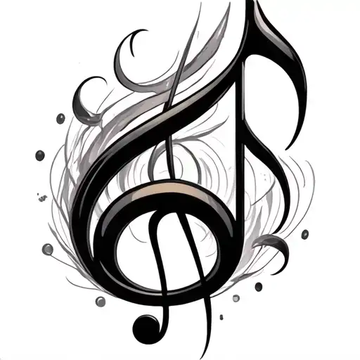 A Turbo Morphing Into A Music Note