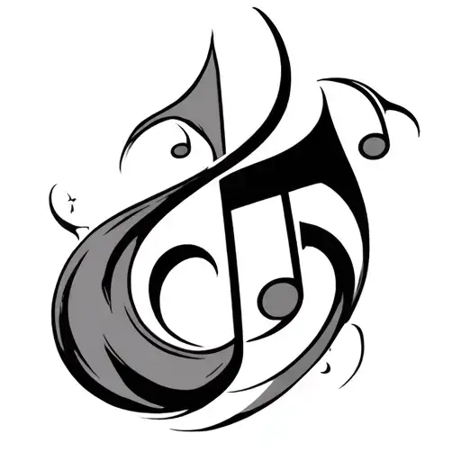 A Turbo Morphing Into A Music Note