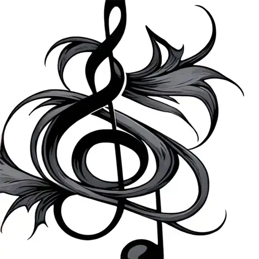 A Turbo Morphing Into A Music Note