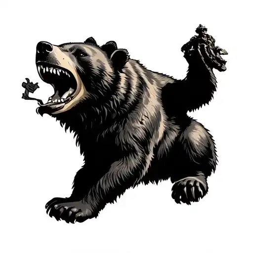 Hertha Bsc 1892 Mixed With Other Berlin Bear Victory Column