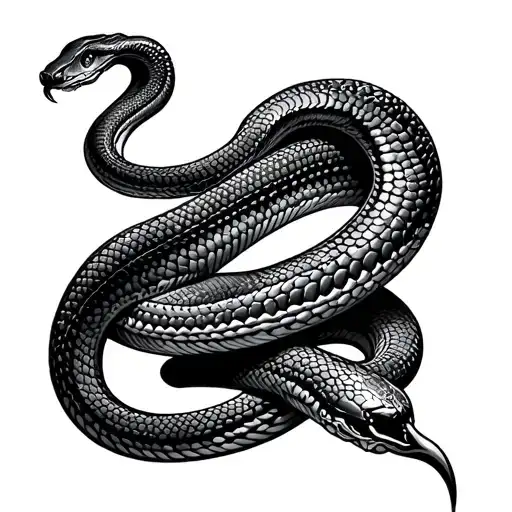 Schematic Snake As Music Key