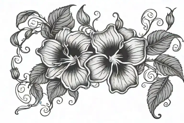 Bloody Morning Glory Vine