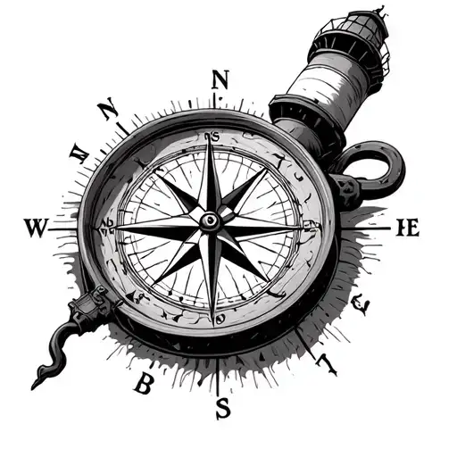 Lighthouse Compass