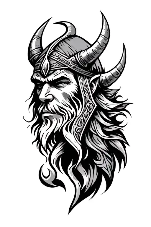 Viking Tribal Tattoo For Health And Wellness