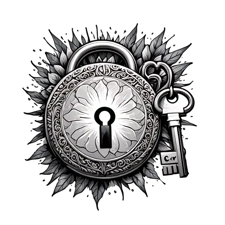 Lock And Key Symbolizing