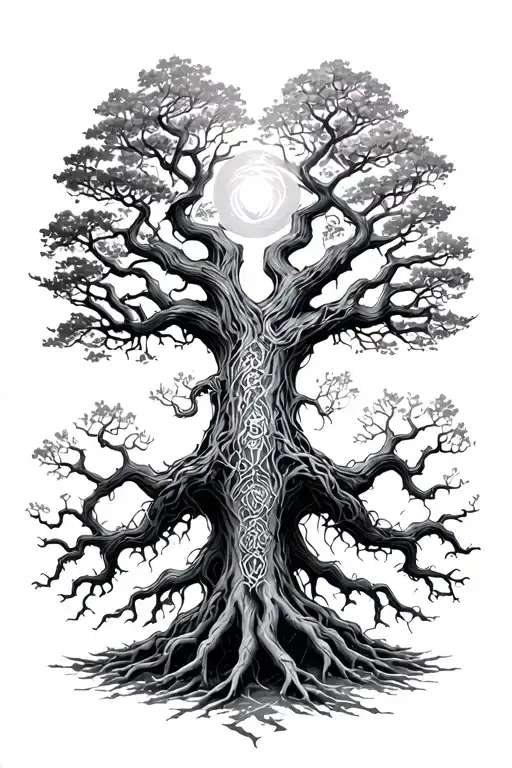 Yggdrasil Together With A Reference To The Legend Of Zelda And 5 Of The Same Size Banner