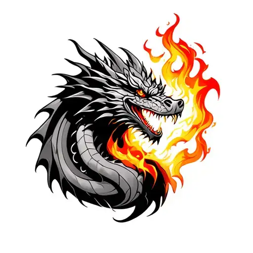 Dragon Breathing Fire