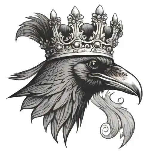 Crow With A Crown