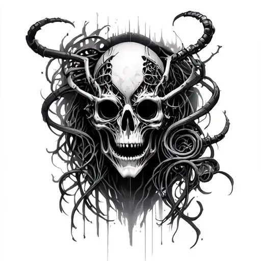 Hr Giger Biomechanical Wall