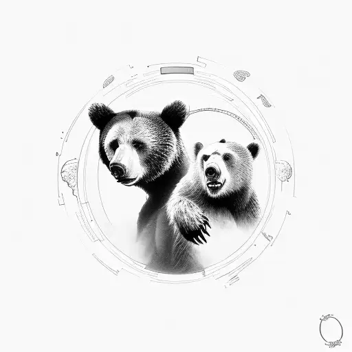 Bear Together In A Circle