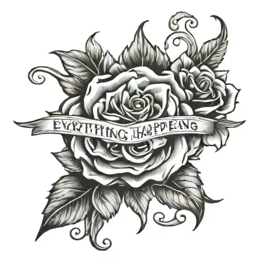 Everything Happens For A Reason Have Faith