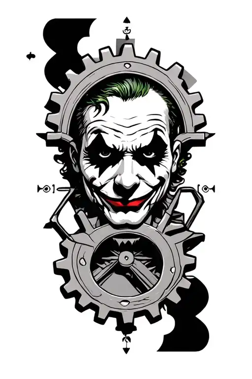 Gears Compas Joker Card