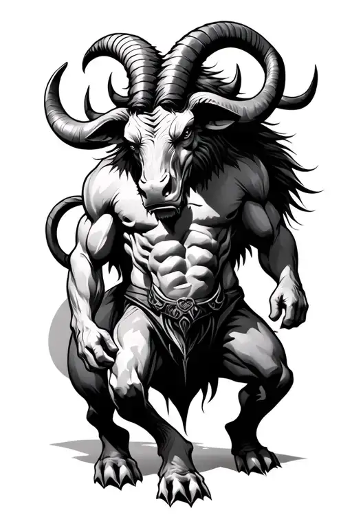 Minotaur Full Body