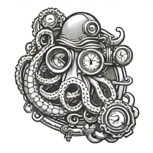 Octopus Hand Grenade Turbo Gauge