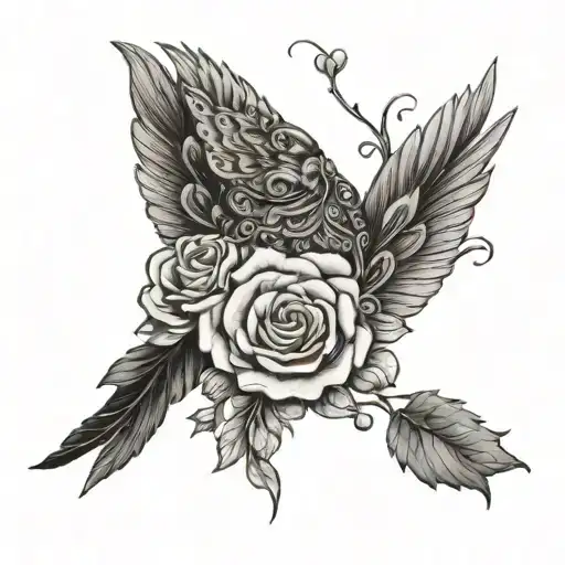 The Love Of Aunt Tattoo In Honour